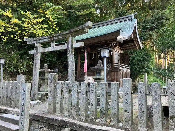 烏帽子形八幡神社の末社・摂社