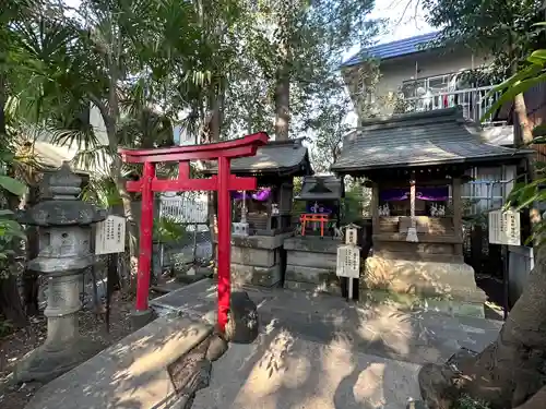 北澤八幡神社の末社・摂社