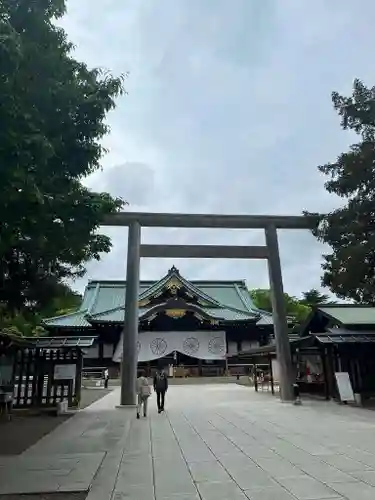 靖國神社の鳥居