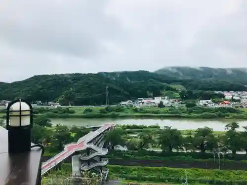 白鳥神社の景色