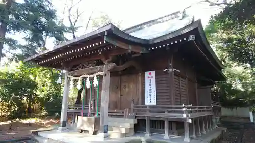 馬場氷川神社の本殿・本堂