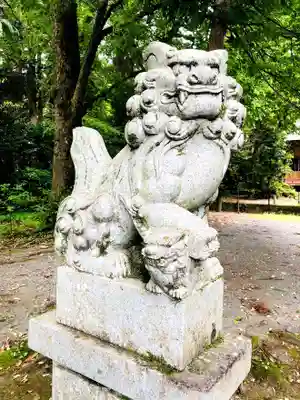 一宮神社の狛犬
