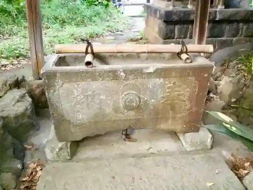 四本木稲荷神社の手水舎
