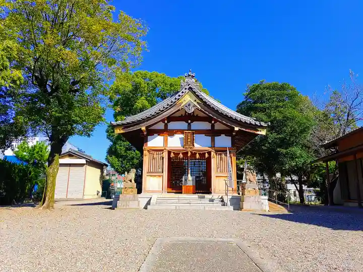 三明神社の本殿・本堂