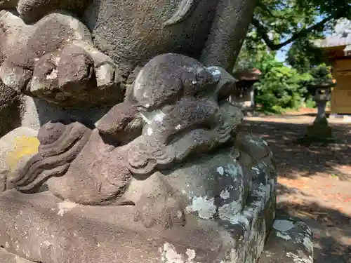 六所神社の狛犬