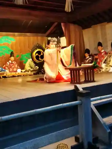 阿智神社の神楽