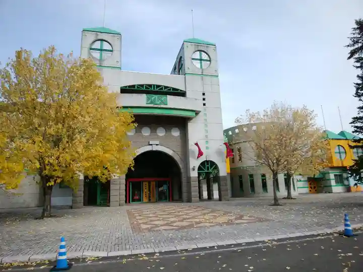 生田原神社の周辺