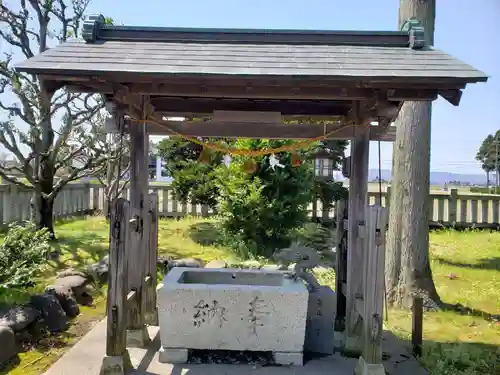 加茂神社の手水