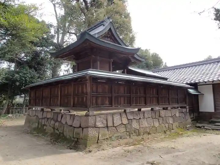祝田神社の本殿・本堂