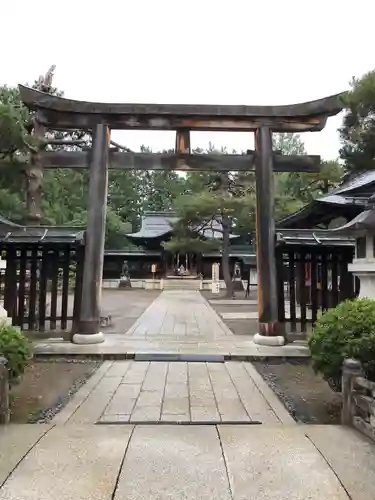 上杉神社の鳥居