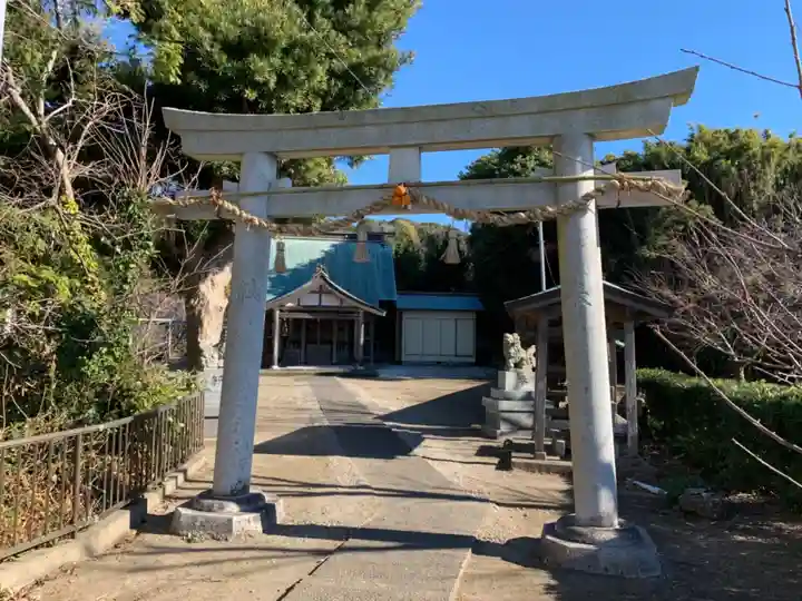 御嶽神社の鳥居