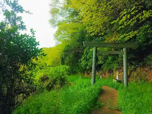 幸宮司神社の鳥居