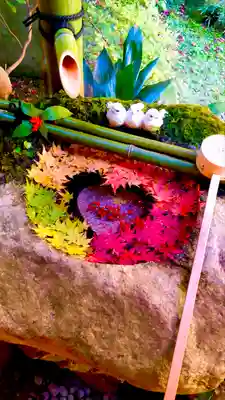 柳谷観音 楊谷寺の手水舎