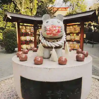 産泰神社の狛犬