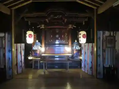 部田神社の本殿・本堂