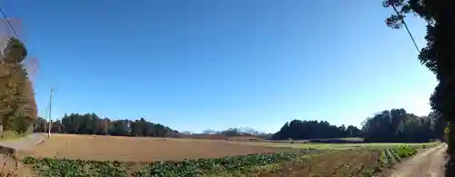 近津神社の景色