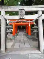 孫太郎稲荷神社(薬師寺境内社)の鳥居