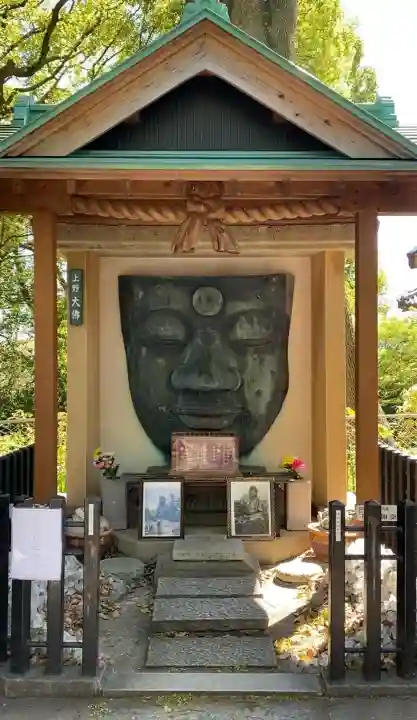 上野大佛の{uncategorized: "未分類", other: "その他", undefined: "問題あり", building: "その他建物", grave: "お墓", sacred_gate: "鳥居", guardian: "狛犬", statue: "像", buddha: "仏像", history: "歴史", nature: "自然", garden: "庭園", animal: "動物", pagoda: "塔", temizu: "手水舎", mountain_gate: "山門・神門", sanctuary: "本殿・本堂", subordinate: "末社・摂社", art: "芸術", scenery: "景色", jizo: "地蔵", ema: "絵馬", goshuin: "御朱印", omikuji: "おみくじ", items: "授与品その他", amulet: "お守り", goshuincho: "御朱印帳", eats: "食事", festival: "お祭り", votive_dance: "神楽", shichigosan: "七五三参", wedding: "結婚式", experience: "体験その他", initially: "初詣", around: "周辺", anti_infection: "感染症対策"}