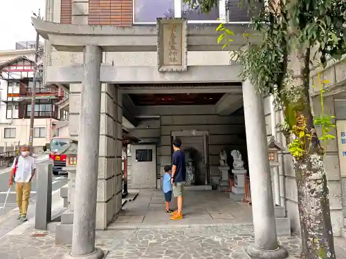 下呂温泉神社の鳥居