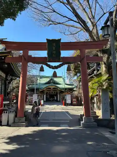 須賀神社の鳥居