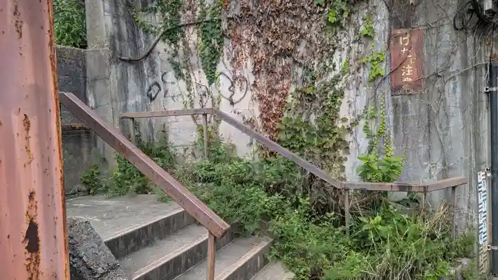 大木白山社の周辺