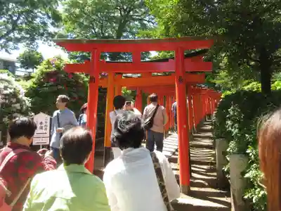 根津神社の鳥居