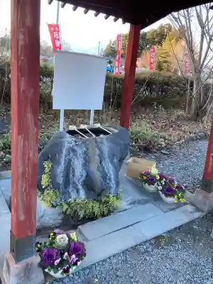 森友瀧尾神社の手水舎