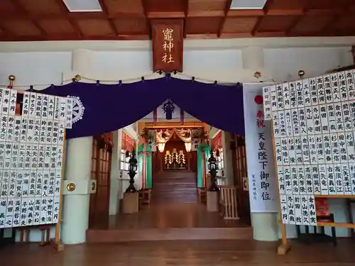竃神社の本殿・本堂