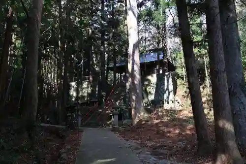 苗代田神社の景色