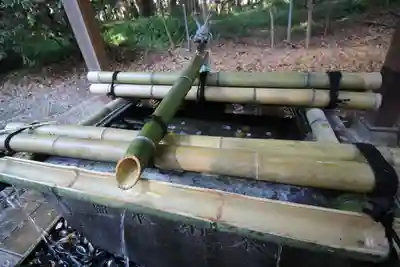 息栖神社の手水舎