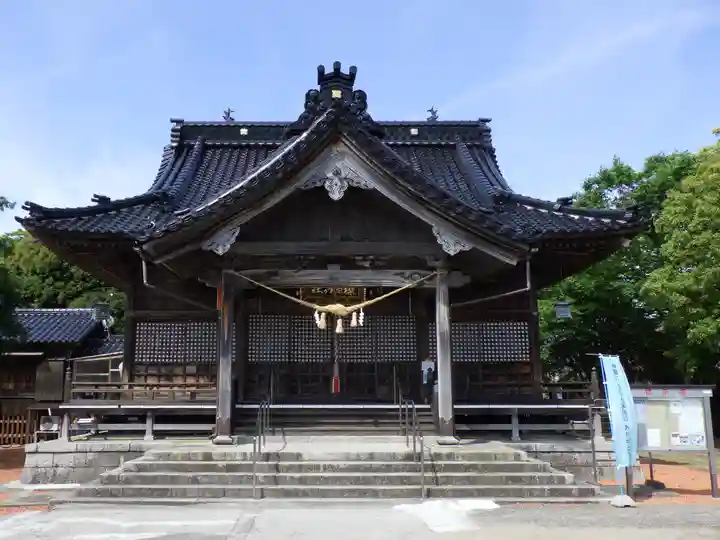 櫟原神社の本殿・本堂