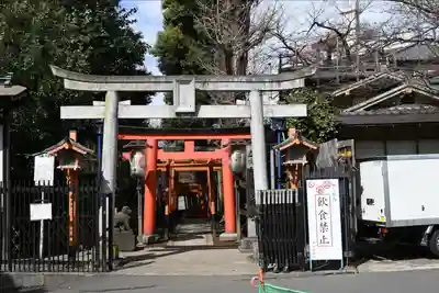 花園稲荷神社の鳥居