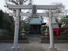 白山神社の鳥居