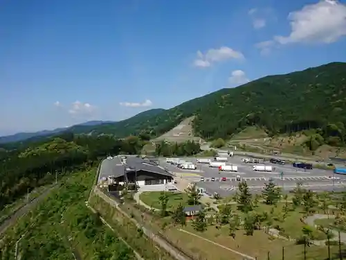 茶臼山稲荷神社の景色