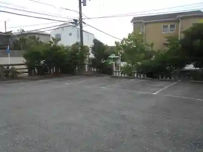 龍口明神社の周辺