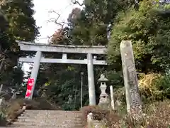 都々古別神社(馬場)の鳥居