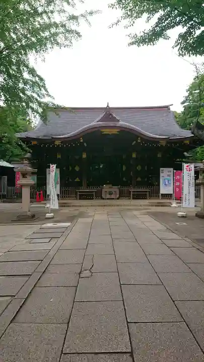 渋谷氷川神社の本殿・本堂