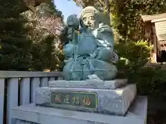 北新羽杉山神社の像