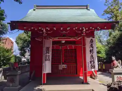 稲荷神社の本殿・本堂