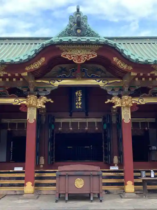 根津神社の本殿・本堂