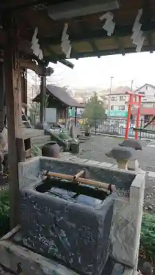 外川神社の手水舎