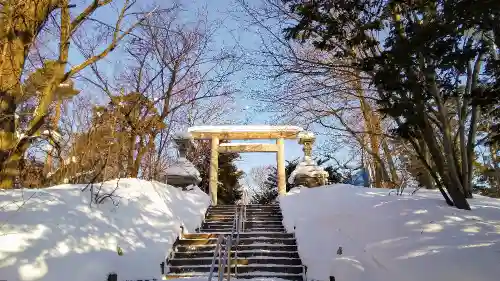 東神楽神社の鳥居