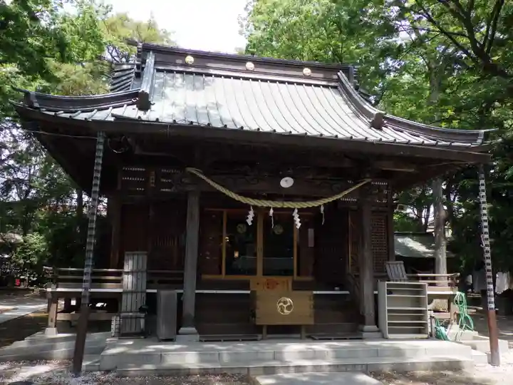 丸子山王日枝神社の本殿・本堂