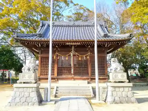 市杵嶋社の本殿・本堂