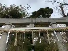 青麻神社の鳥居