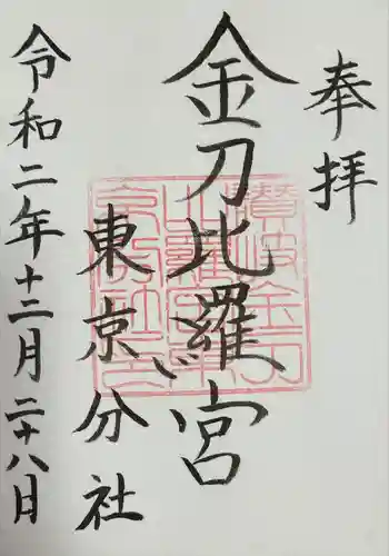 金刀比羅宮東京分社(東京都)