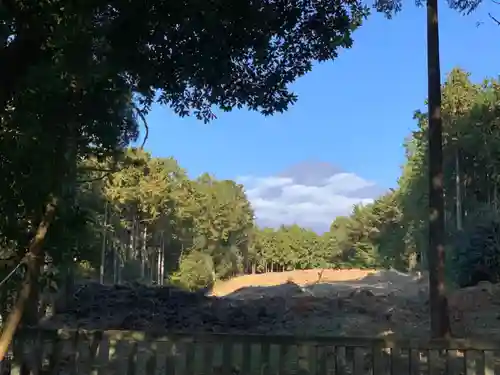 山宮浅間神社の景色