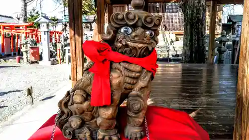 神明生田神社の狛犬