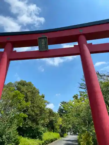 進雄神社の鳥居