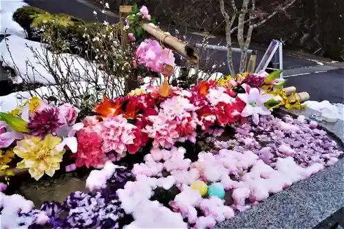 陽林寺の手水